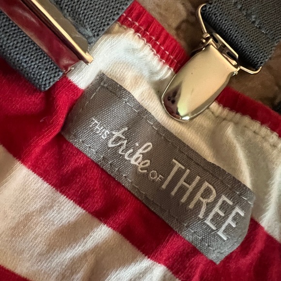 This Tribe of Three small shop romper suspender bloomers diaper cover toddler 2 - Picture 3 of 3